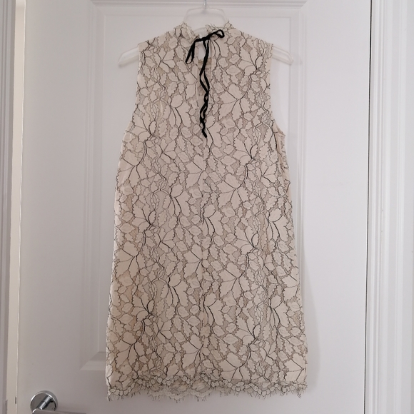 Mango Lace Ecru Dress - Picture 5 of 7